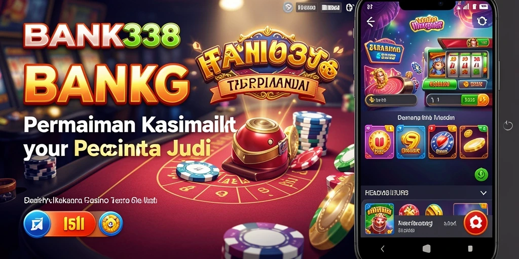 Screenshot utama BANK338 menampilkan aksi seru permainan Kasino.