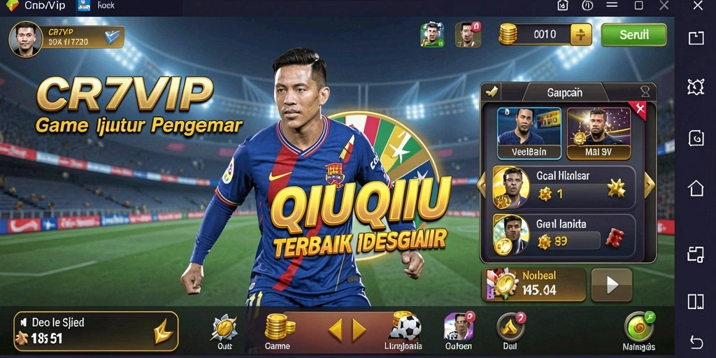 Tampilan gameplay QiuQiu yang memukau dan mengasyikkan.