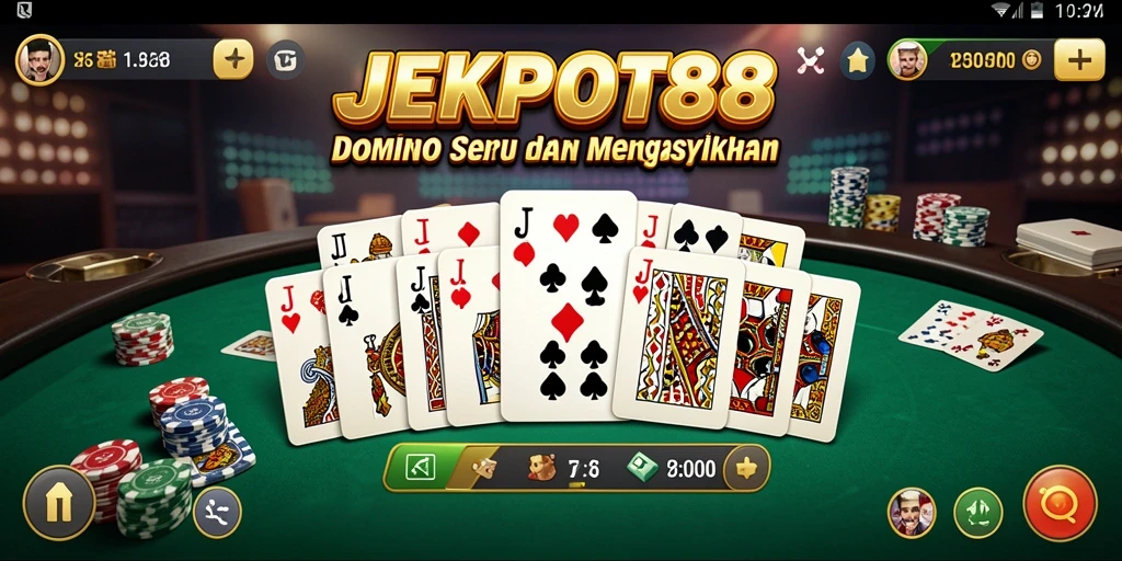 Tampilan gameplay JEKPOT88 yang seru dan menarik