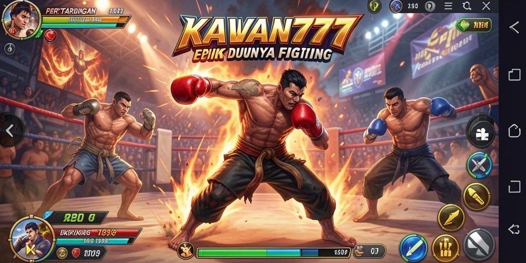 Tampilan seru dari pertempuran KAWAN777 yang mendebarkan.