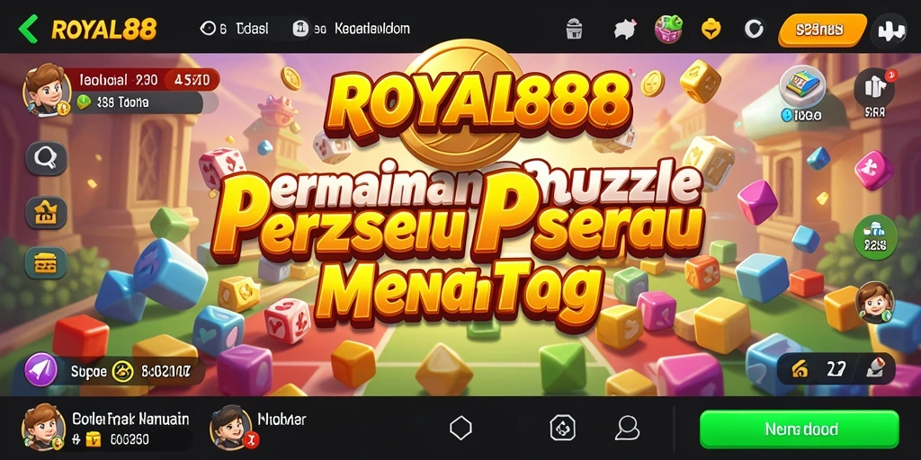 Tampilan gameplay menantang dari ROYAL88 dengan berbagai teka-teki.