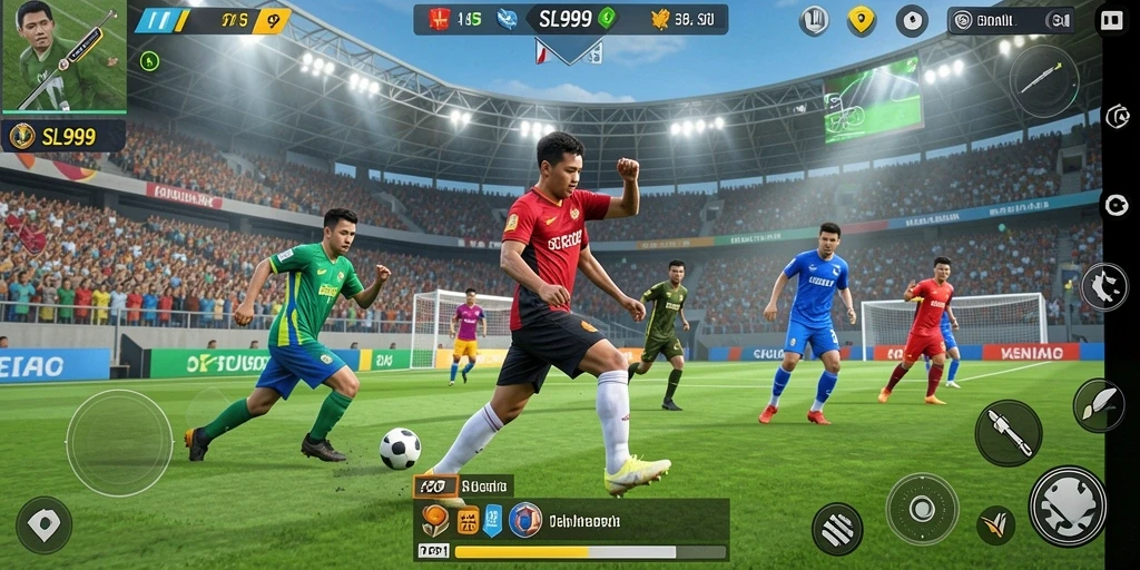 Tampilan menakjubkan dari gameplay SL999 yang seru dan penuh aksi.