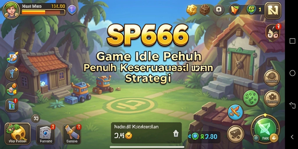Tampilan gameplay SP666 yang menarik dan penuh strategi Idle.