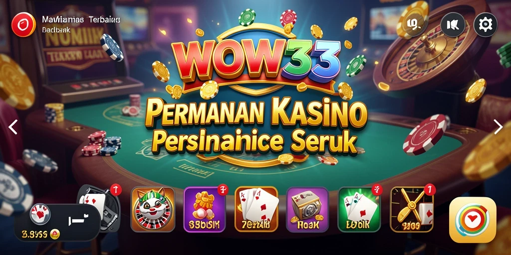 Tampilan gameplay WOW33 yang seru dan menarik.