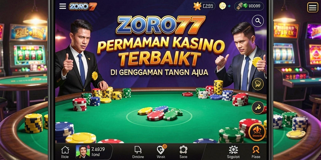 Tampilan menarik dari gameplay ZORO77 yang seru dan mendebarkan.